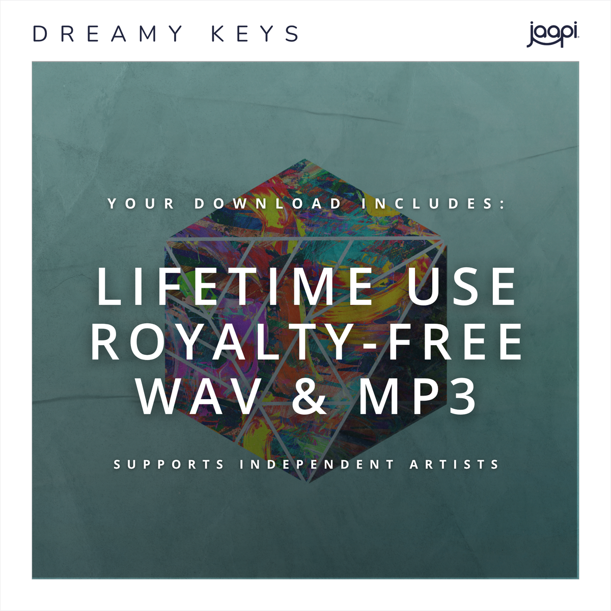 Portada para descarga libre de regalías «Aquatic Dream 432Hz» de Jaapi