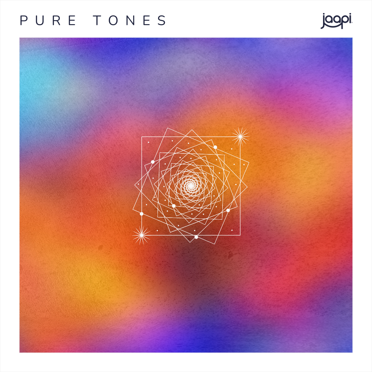 Meditative cover art for Chakra Balance Tones by Jaapi (royalty-free)