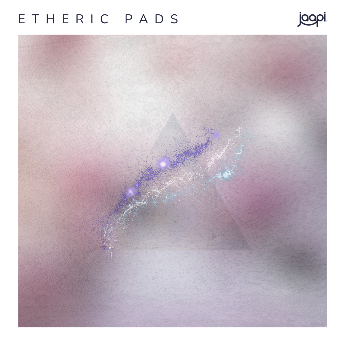 Meditative cover art for Cosmic Glide by Jaapi (royalty-free)