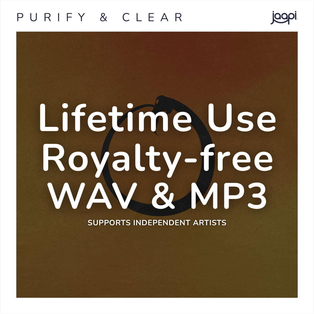 Meditative cover art for Renewal by Jaapi (royalty-free)