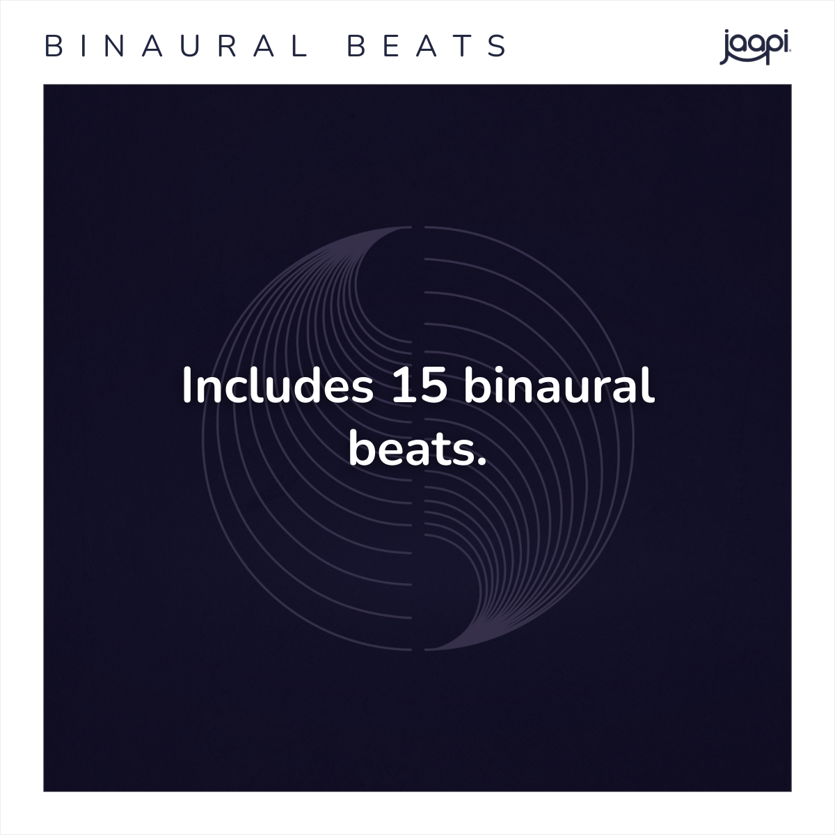 Cover art for royalty-free download "Brainwave Frequencies: Delta to Gamma" by Jaapi 