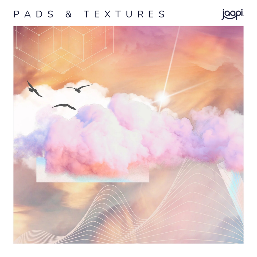 Cover to Dream Pads Ambient Sample Pack, crafted by sound healer and composer Anaamaly