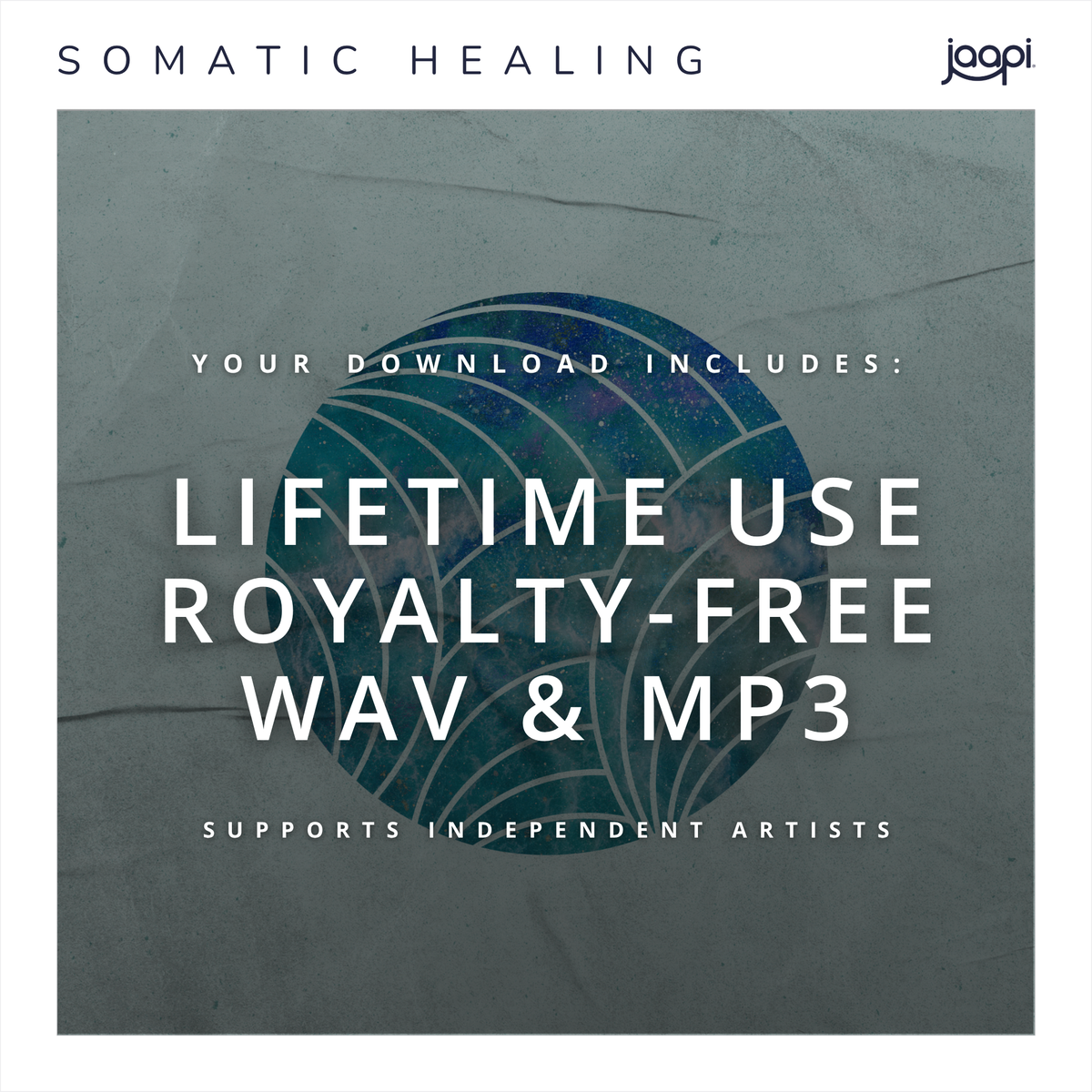 Cover art for royalty-free download "Infinite Current 963Hz" by Jaapi
