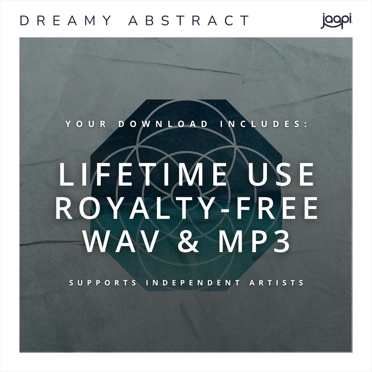 Portada para descarga libre de regalías «Mathematic Ocean 432Hz» de Jaapi