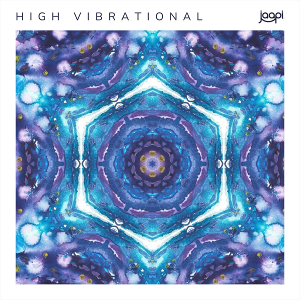 Meditative cover art for Violet Flame Meditation by Jaapi (royalty-free)